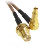 12.2 inch CRC9 Male to RP-SMA Female RF Connector Cable