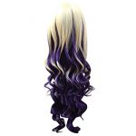 New Lolita Harajuku Long Curly Wavy Full Wigs Hair Anime Cosplay Wig mixed color
