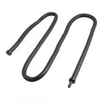 Aquarium Fish Tank 37.4 Long Flexible Rubber Wall Air Curtain Bubble Tube Black