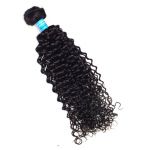NEW 1x 5A unprocessed Virgin Remy Peruvian Peruvian Kinky Curly Wave Hair Extension 14'