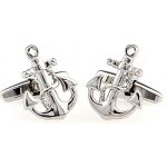 Stainless Steel boat anchor Party Gift Cuff Links Business Mens Shirt French Cufflinks