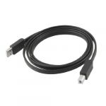 1.5M USB 2.0 A Male to B Male Printer Cable Line Black