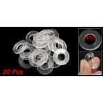 20 Pcs 3/4 Outside Diameter Rubber Gasket Washer Seal Rings
