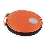 Orange Nylon Zipper Closure 20 Disc CD DVD Holder Storage Bag Case Orange Nylon Zipper Closure 20 Disc CD DVD Holder Storage Bag Case