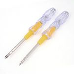 2 Pcs Reversible Slotted Phillips Electroprobe Screwdriver AC 100-500V
