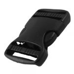 Luggage 35mm Width Strap Replacement Side Quick Release Buckle Black