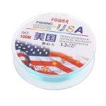 100M Cyan Nylon Wear Proof Fishing Spool Line 1.2# 0.18mm 6.8Kg 15Lbs