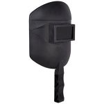 Black Plastic Safety Handheld Welding Mask Face Protector for Welder