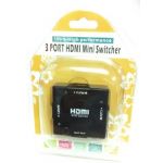 3 Ports HDMI Mini Switcher for 3 HDMI input 1 Output switch