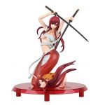 New Anime Fairy Tail Erza Scarlet Yoto Benisakura Hakama figure 7â€³ Box Gift (Include a Cycling Reflective Band as gift)