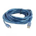 10M High Speed Printer USB 2.0 Type A/B A Male to B Male Cable Blue