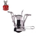 Mini Backpacking Canister Camp Camping Stove Burner outdoor cooking foldable