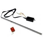 NEW 7 Color 48 LED RGB 56cm Flash Car Strobe Knight Rider Light Strip Kit Waterproof NEW 7 Color 48 LED RGB 56cm Flash Car Strobe Knight Rider Light Strip Kit Waterproof