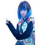 Cosplay Party New Lolita Medium Long Curly Wavy Hair Full Wigs Harajuku Anime