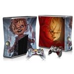 Skin Sticker Cover For XBOX 360 Slim Console+Controller Decal #272