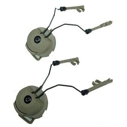 Peltor Comtac I/II ARC Adapter/Tactical Helmet Rail Suspension Headset Support