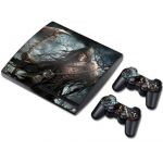 Skin Sticker Cover For PS3 Playstation 3 Slim Console + Controller Decal #0387