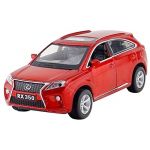 New 1:32 Lexus RX350 Diecast car model collection with light and sound Red New Toys