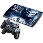 Skin Sticker Cover For PS3 PlayStation Super Slim 4000 Console+2 Controllers #57