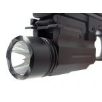 Quick Release Mount 20mm Tactical cree Led Flashlight fit for pistol/gun hunting