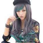 New Lolita Harajuku Women Lady Long wavy curly Hair Full Wigs Cosplay Party Wig
