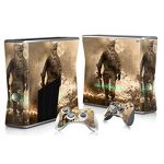 New Game Skin Sticker Decal For XBOX 360 Slim Console + Controller Decal #009