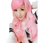 Beautiful lolita Long Curly Wavy Hair Full Wigs Cosplay Party Anime mixed Color