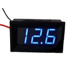 LED Digital Volt Meter DC 4.5~30V For 9V 12V 24V Power Needed Panel