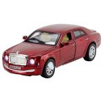 NEW 1:32 Bentley Mulsanne Diecast Car Model Collection 3-door with light sound Red
