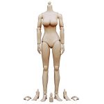 NEW 1:6 Scale Female Large Breast Asia Body Figure (Rubber Skin Layer) Tan Ver. N003