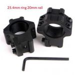 Heavy Duty 25.4mm Ring Hole 20mm Rail 11mm Rail Picatinny Laser Scope Mount