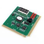 PC Motherboard Diagnostic Card 4-Digit PCI/ISA POST Code Analyzer