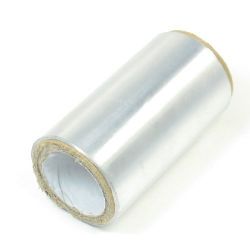 1 Roller Silver Tone 50m Hair Aluminium Foil Tape for Hairdressing
