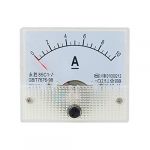 85C1 DC 0-10A Rectangle Analog Panel Ammeter Gauge