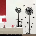 Design - The Black Scroll Tree Wall Sticker Decals 40(h)*37(w)