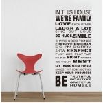 Designed Art Wall Sticker Fashion Wall Decal Wall Art Home