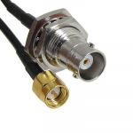Sma male to bnc female plug adapter antenna pigtail cable 13