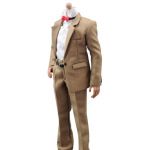 NEW 1:6 ZYToy Model Clothes Men's Khaki Suits Formal Dress+Shirt+Pants F 12 Figure