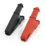 2PCS Insulated Red Black Plastic Cover Car Battery Alligator Clip 73mm 2PCS Insulated Red Black Plastic Cover Car Battery Alligator Clip 73mm