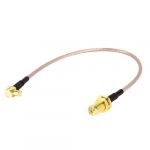 MCX Male to SMA Female RG316 Low Loss Pigtail Adapter Cable 21cm/8.3in
