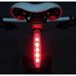 New Bright MTB Cycling bicycle 5 LED Bike Rear Tail Lamp Light Warning