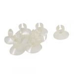 10 x Aquarium Fish Tank Air Line Tubing Holder Suction Cups Clear Plastic