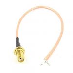 RG316 SMA Female to PCB Solder Pigtail Cable 20cm for Wifi Wireless