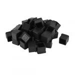 Rubber Chair Table Foot Cover Furniture Leg Protectors 20x20mm 40 Pcs