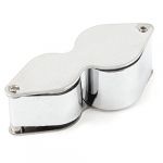 10X 18mm 20X 12mm Jewelers Double Lens Magnifier Magnifying Glass