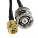 12.6 Coaxial Cable Antenna Adapter SMA Male to BNC Female Plug