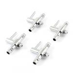 Aquarium Air Flow Control Lever Pump Double Way Valve, 4 Pieces