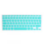 Silicone UK EU Keyboard Film Cover for Apple Macbook Air 13 Inch Teal