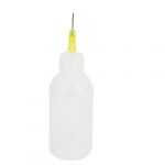 50ml Clear White Glue Applicator Needle Squeeze Bottle 4 Pcs
