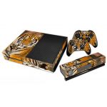  Tiger New Skin Cover Sticker Decal For Xbox ONE Console+Controller #062